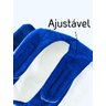 Roupa de Pet Capa Plush Lisa Azul Fabrica Pet Tamanho 02 - 5