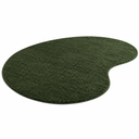 Ver imagem 1 de Tapete Sala Milano Soft Orgânico Antiderrapante:Verde Musgo/1.48x1.98