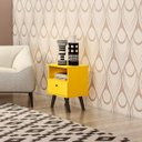 Ver imagem 3 de Mesa de Cabeceira 1 Gaveta Natu Delmarco Móveis