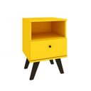 Ver imagem 1 de Mesa de Cabeceira 1 Gaveta Natu Delmarco Móveis