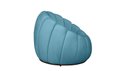 Ver imagem 4 de Poltrona Decorativa Base Giratória Concha Veludo Azul Tiffany