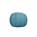 Ver imagem 2 de Poltrona Decorativa Base Giratória Concha Veludo Azul Tiffany