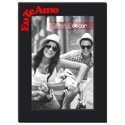 Porta Retrato Vertical Preto 15x21 Eu te Amo Gen 02 - 1