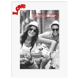 Porta Retrato Vertical Branco 20x25 Love Gen 05 - 1