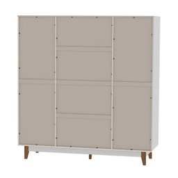 Guarda Roupa Casal 4 Portas 3 Gavetas Vintage - 10 Guarda Roupa Casal 4 Portas 3 Gavetas Vintage - 10