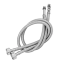 Ver imagem 1 de Engate Monocomando Mangueira Flexível Misturador Metal (par)