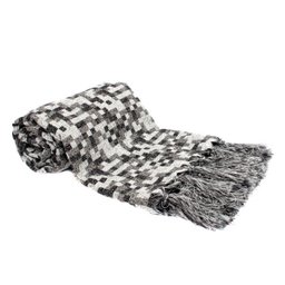 Manta Decorativa para Sofá Gigante Jacquard 1,8x1,4M Pixel-Mt101 - 6