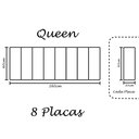 Ver imagem 5 de Cabeceira Modular Sonho 20x60 Em Corino Bege