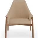 Ver imagem 5 de Poltrona Decorativa Sakura L02 Linho Bege Escuro - Lyam Decor
