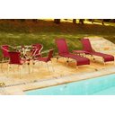 Ver imagem 1 de KIT - 4 Cadeiras e Mesa Floripa em Alumínio com 2 Espreguiçadeiras Floripa Regulável