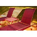 Ver imagem 5 de KIT - 4 Cadeiras e Mesa Floripa em Alumínio com 2 Espreguiçadeiras Floripa Regulável