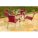 Ver imagem 2 de KIT - 4 Cadeiras e Mesa Floripa em Alumínio com 2 Espreguiçadeiras Floripa Regulável