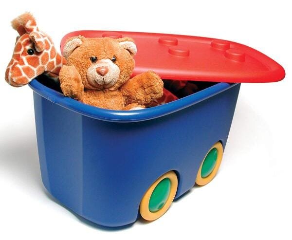 CAIXA ORGANIZADORA 46L FUNNY BOX CURVER COLORFUL - 2