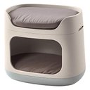 Ver imagem 1 de CAMA PUFF BUNKBED PET COM ALMOFADA E TRANSPORTE CURVER BEGE