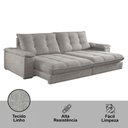 Ver imagem 7 de Sofá Dublin 02 Módulos de 120cm Br25cm Meu Sofá Online