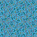 Ver imagem 2 de Papel de Parede Memphis 3 Arte Destaque 2,50 Metros