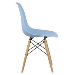 Cadeira Charles Eames Eiffel Azul Bebe - 3