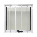 Ver imagem 3 de Vitrô Alumínio Branco Maxim Ar 1S c/Grade Maxx - 60x40