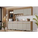 Ver imagem 4 de Paneleiro Cozinha Nesher Realeza 1 Porta 1 Gaveta 65cm Carvalho/greice