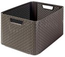 Ver imagem 1 de Cestos Organizadores 30L Style Curver Marrom