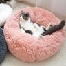 Caminha Puff Para Gatos Super Macia 60cm Rosa - 1