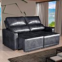 Ver imagem 1 de Sofá 2 Lugares 1,76m Retrátil e Reclinável Lyon Bom Pastor 