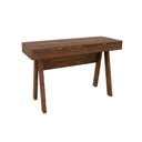 Ver imagem 1 de Mesa de Computador ME4128 c/ 2 Gavetas Nogal - Tecno Mobili