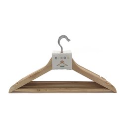 Conjunto de cabides de madeira 8 Pçs - Oikos - 2
