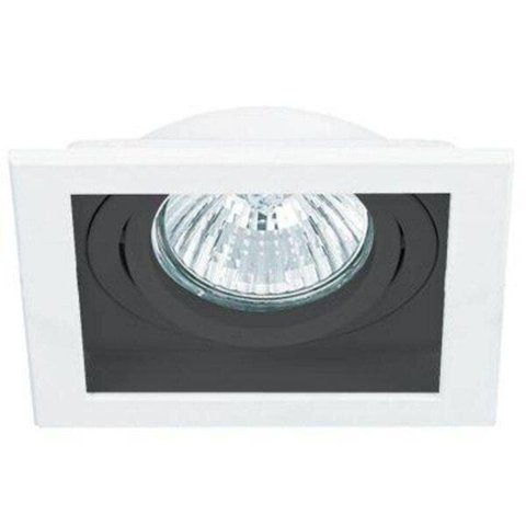 Embutido Dicróica Conecta NS7001P Branco/Preto - Bella Iluminação