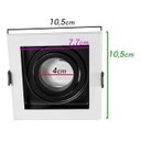 Ver imagem 2 de Embutido Dicróica Conecta NS7001P Branco/Preto - Bella Iluminação