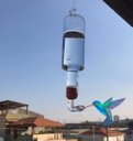 Ver imagem 1 de Bebedouro de Vidro Pequeno com Bico de Vidro para Beija Flor e Pássaros Ar Livre