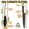 Faca Fileteira Flutuante Pesca Cortar Filetar Limpar Peixe - 3