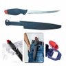 Faca Fileteira Flutuante Pesca Cortar Filetar Limpar Peixe - 2