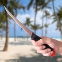 Ver mais imagens de Faca Fileteira Flutuante Pesca Cortar Filetar Limpar Peixe
