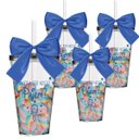 Ver imagem 2 de Kit 4 Copos Lembrancinha com Laço Personalizados Pajem - Disney