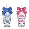 Kit 2 Copos Lembrancinha com laço pra Pajem e Daminha Acrílico - 1