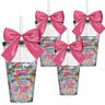 Kit 4 Copos Lembrancinha com Laço Personalizados para Daminha - 2