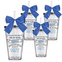 Ver imagem 1 de Kit 4 Copos Lembrancinha Personalizados Convite Especial para Pajem