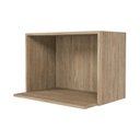 Ver imagem 2 de Suporte Microondas e Forno Elétrico Aéreo 60cm Itália Castanho - Lumil