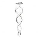 Ver imagem 5 de Lustre De Cristal Legitimo Dna 42cm Dna42 Altura 2,50 M