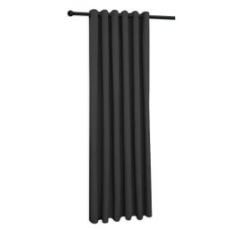 Cortina Preto Oxford De Sala/quarto 150x180 - 1