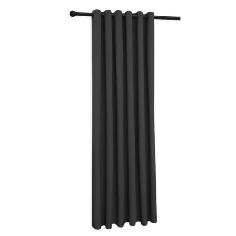 Cortina Preto Oxford De Sala/quarto 150x180