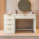 Ver imagem 2 de Penteadeira com Porta Objetos e 5 Gavetas Vita Yescasa