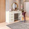 Penteadeira com Porta Objetos e 5 Gavetas Vita Yescasa - 3