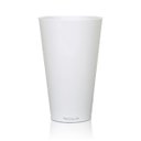 Ver imagem 2 de Kit 4 Copos Big Drink Branco 550 ml Acrílico Poliestireno