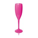 Ver imagem 2 de Kit 6 Taças Champagne Rosa Acrílico Poliestireno