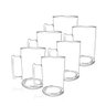 Kit 6 Canecas Chopp 450 ml Transparente em Acrílico - 2