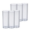 Ver imagem 2 de Kit 6 Copos Tubo 300 ml Transparente de Acrílico