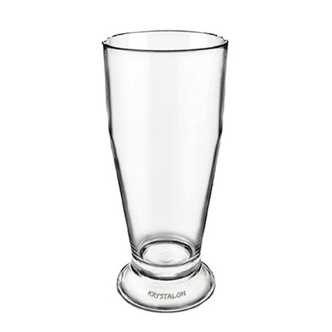 Kit 4 Copos Tulipa 330 ml Transparente de Acrílico