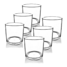 Kit 6 Copos On the Rocks 320 ml Transparente de Acrílico - 2